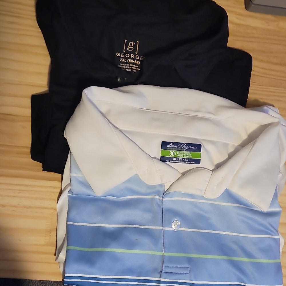 George Men's Black Polo Shirt